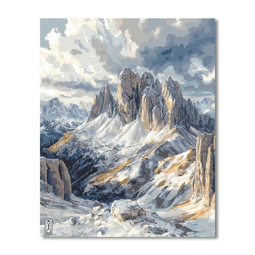 Michelangelo Inspired Majestic Pinnacle  Numbered Painting Kits