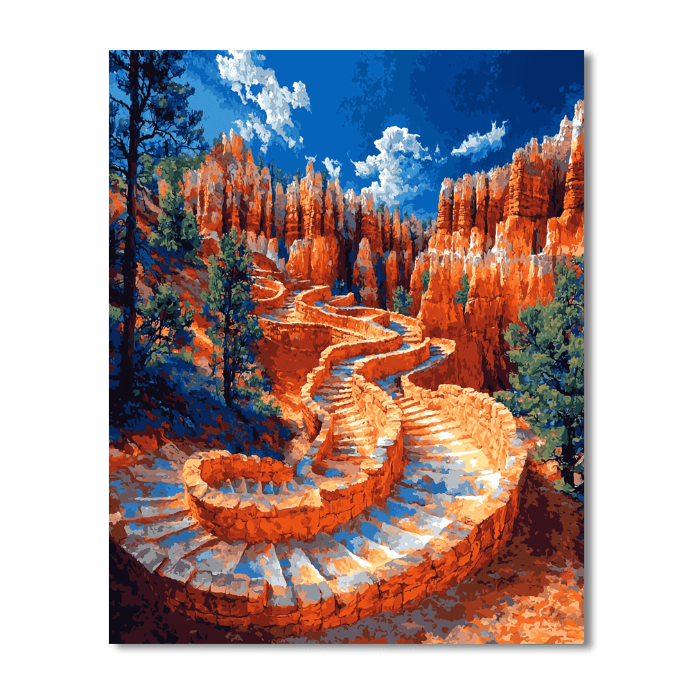 Fiery Furnace DIY Paint By Numbers