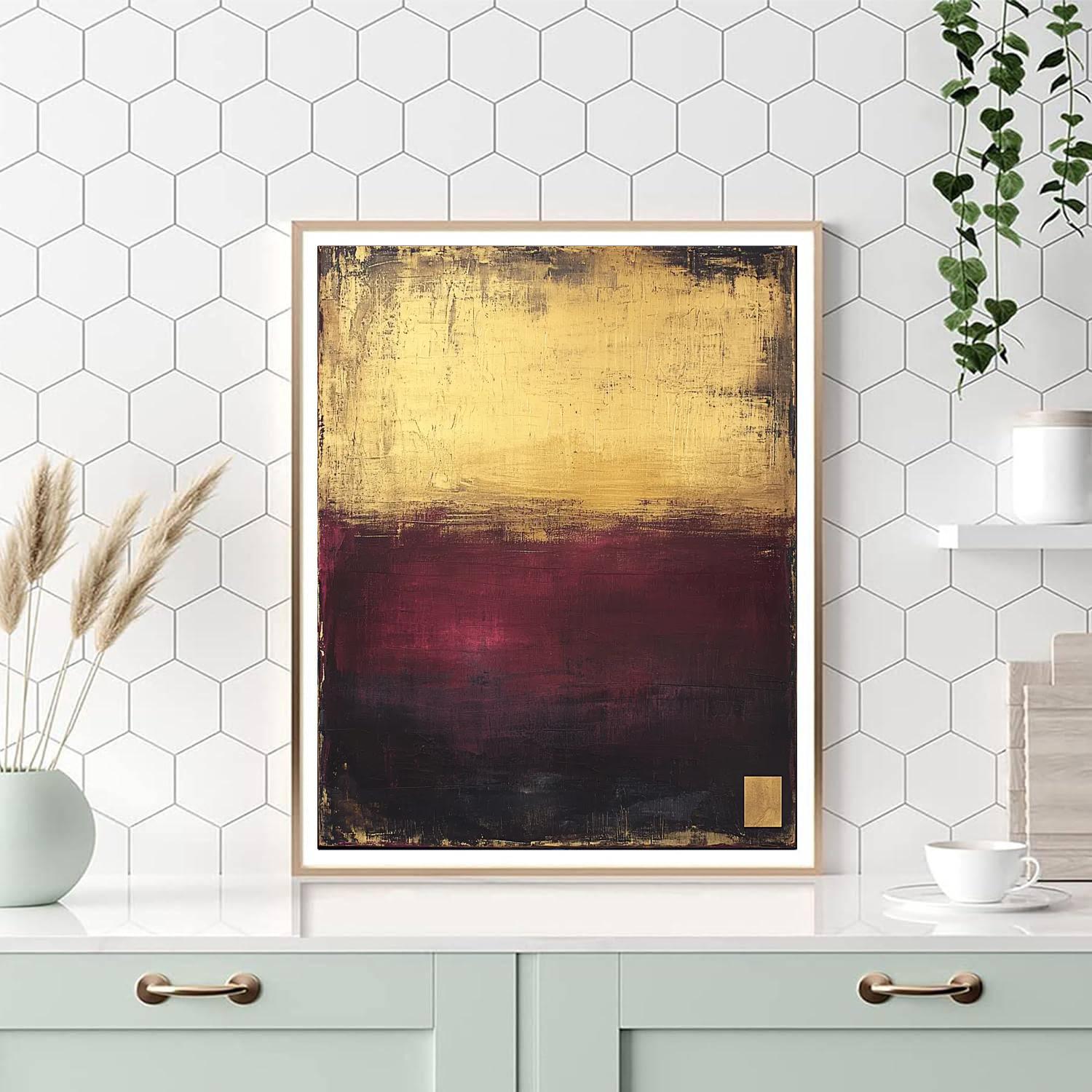 Mark Rothko Inspired Soulful Echoes  Numbered Painting Kits