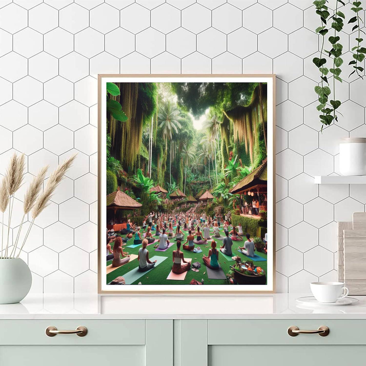 Bali Spirit Festival - Bali, Indonesia Paint By Color