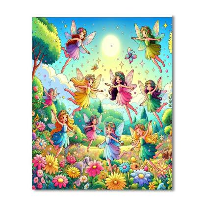 Adventurous Fairy Quest Paint By Number