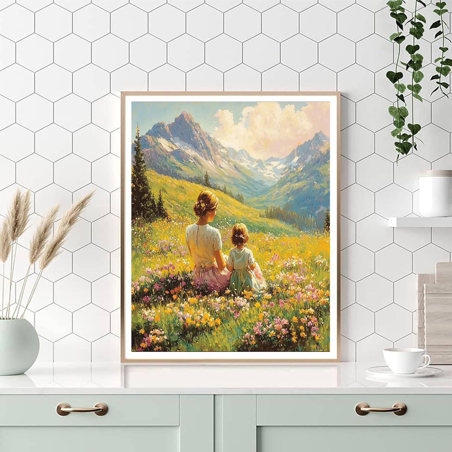 In The Heart Of Nature Number Painting