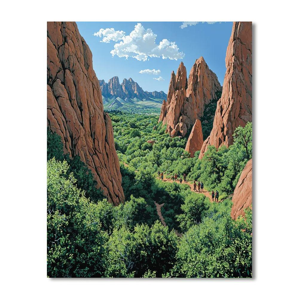 Eldorado Canyon Numbered Painting Kits