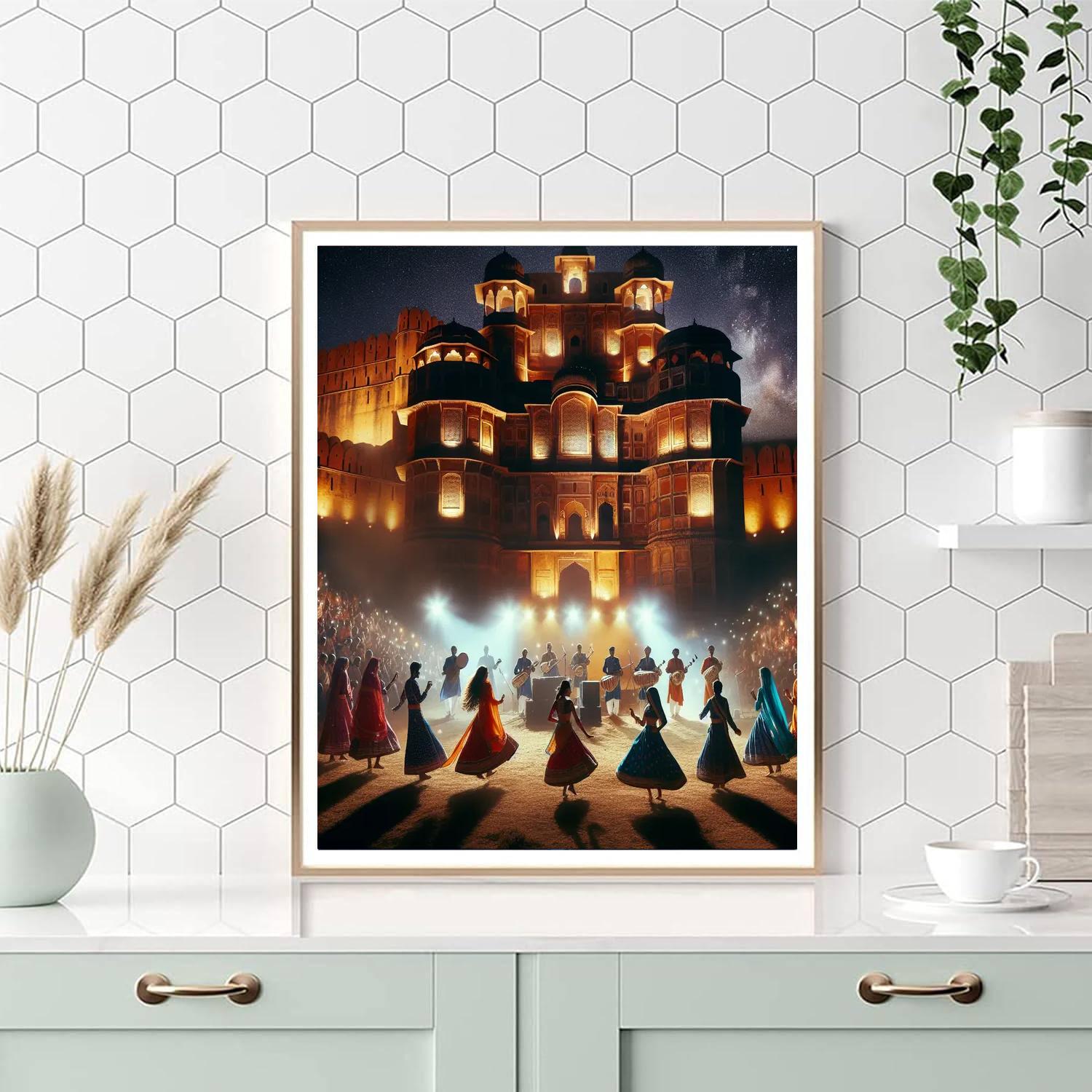 Jodhpur Riff - India Paint By Color