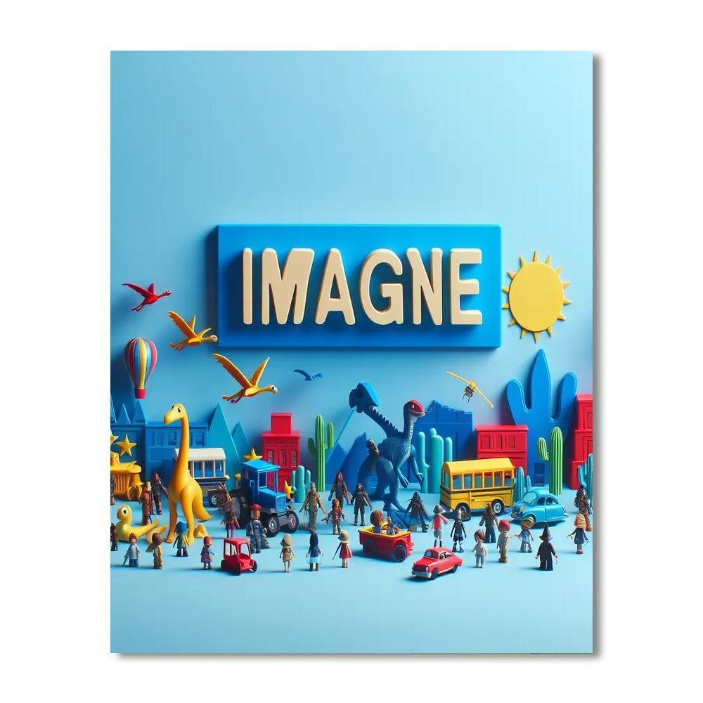 Toy Story Adventure Zone Numbered Painting Kits