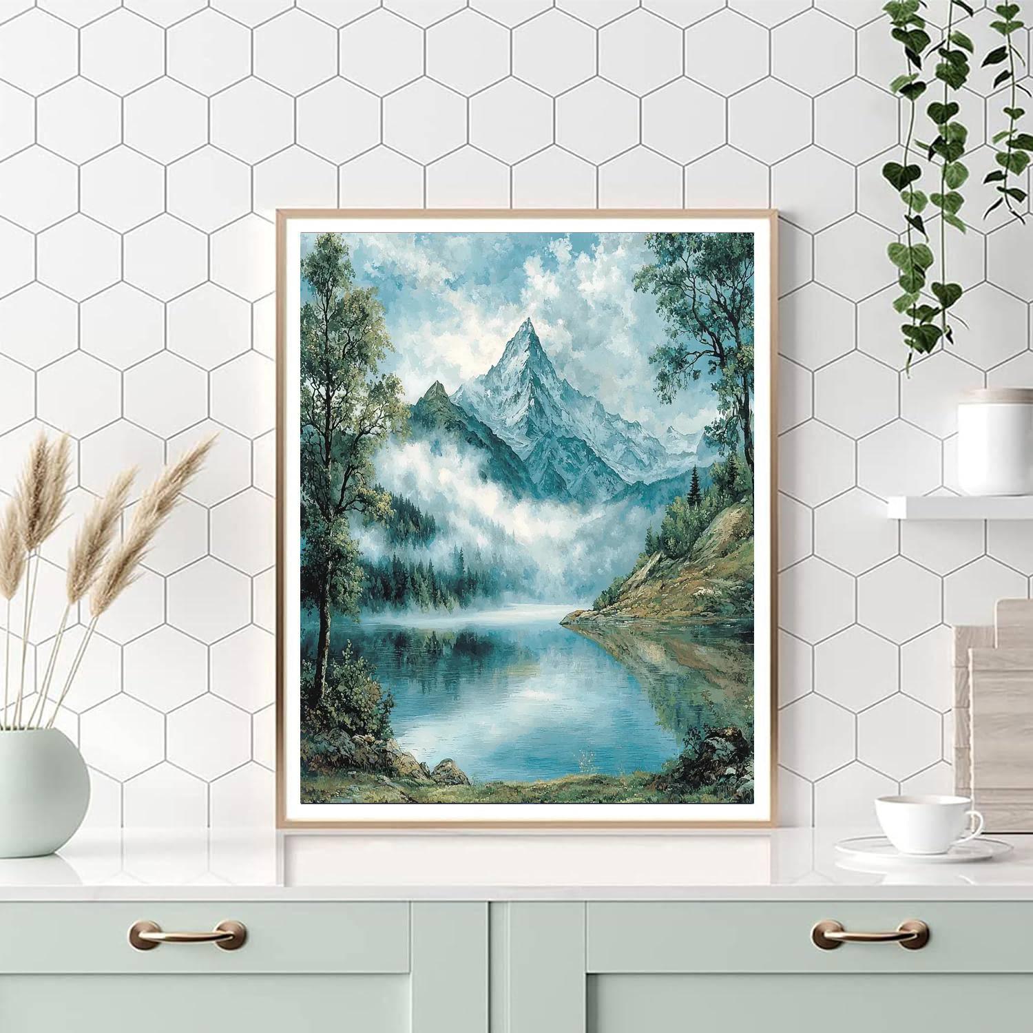 Caspar David Friedrich Inspired Fantasy Landscapes  Paint By Number