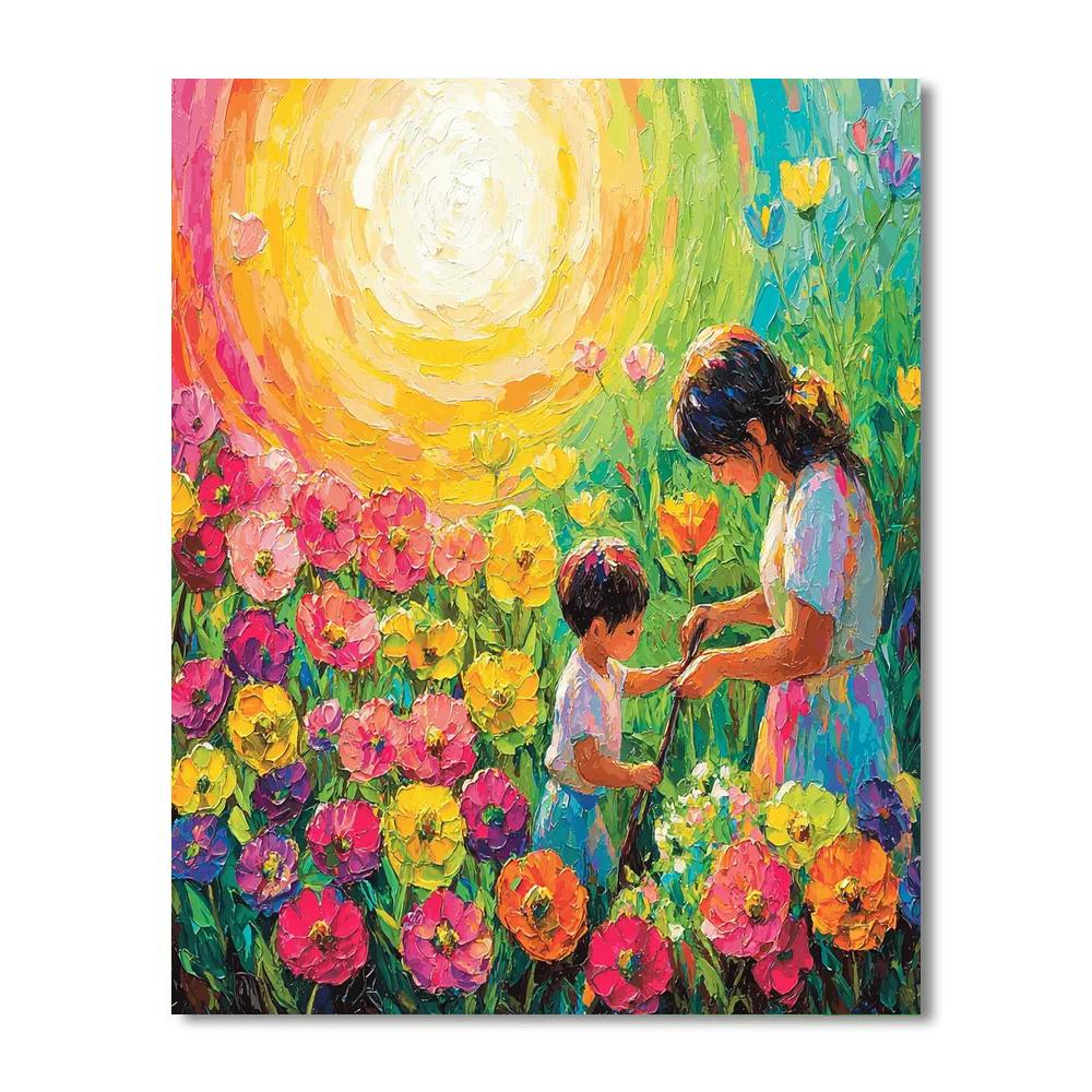 The Gift Of Togetherness Number Painting