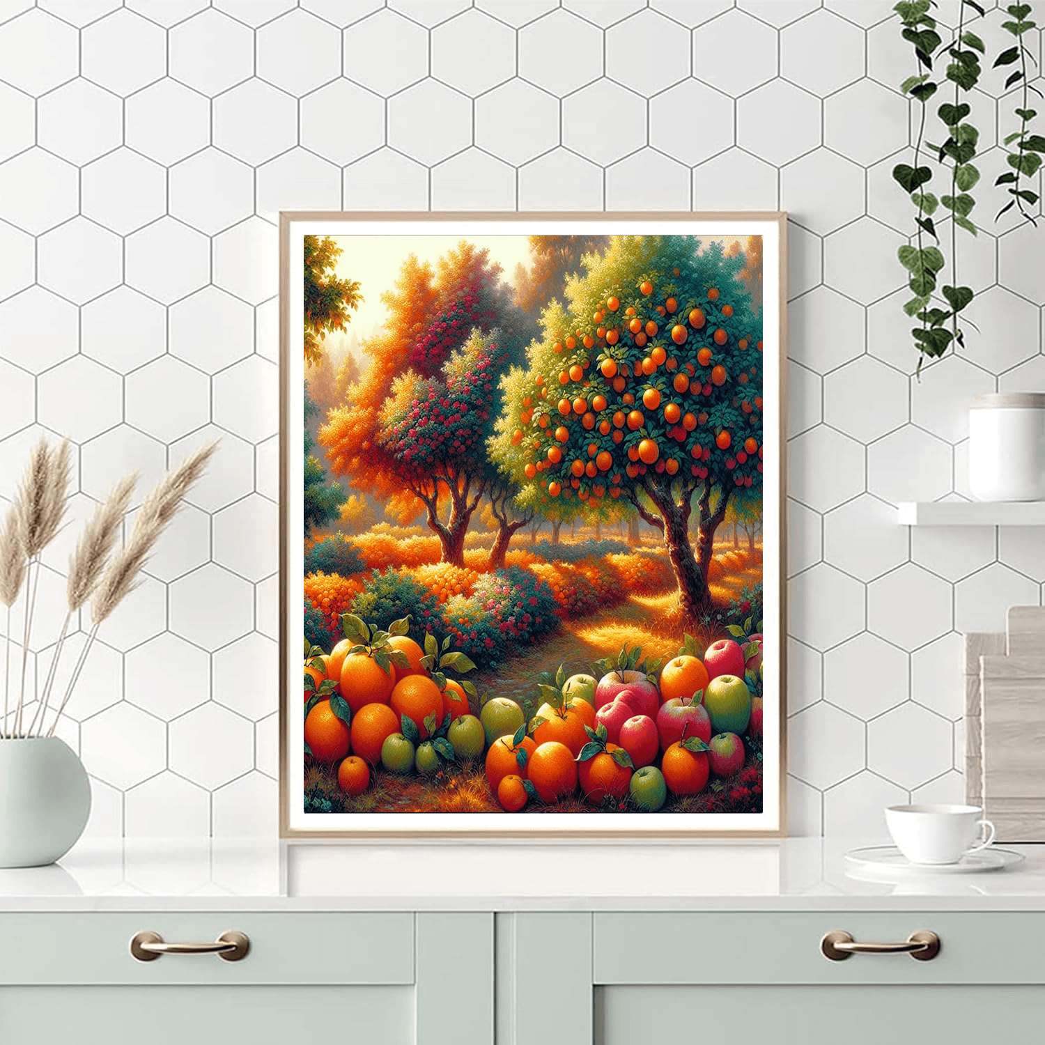 The Magical Orchard Number Painting