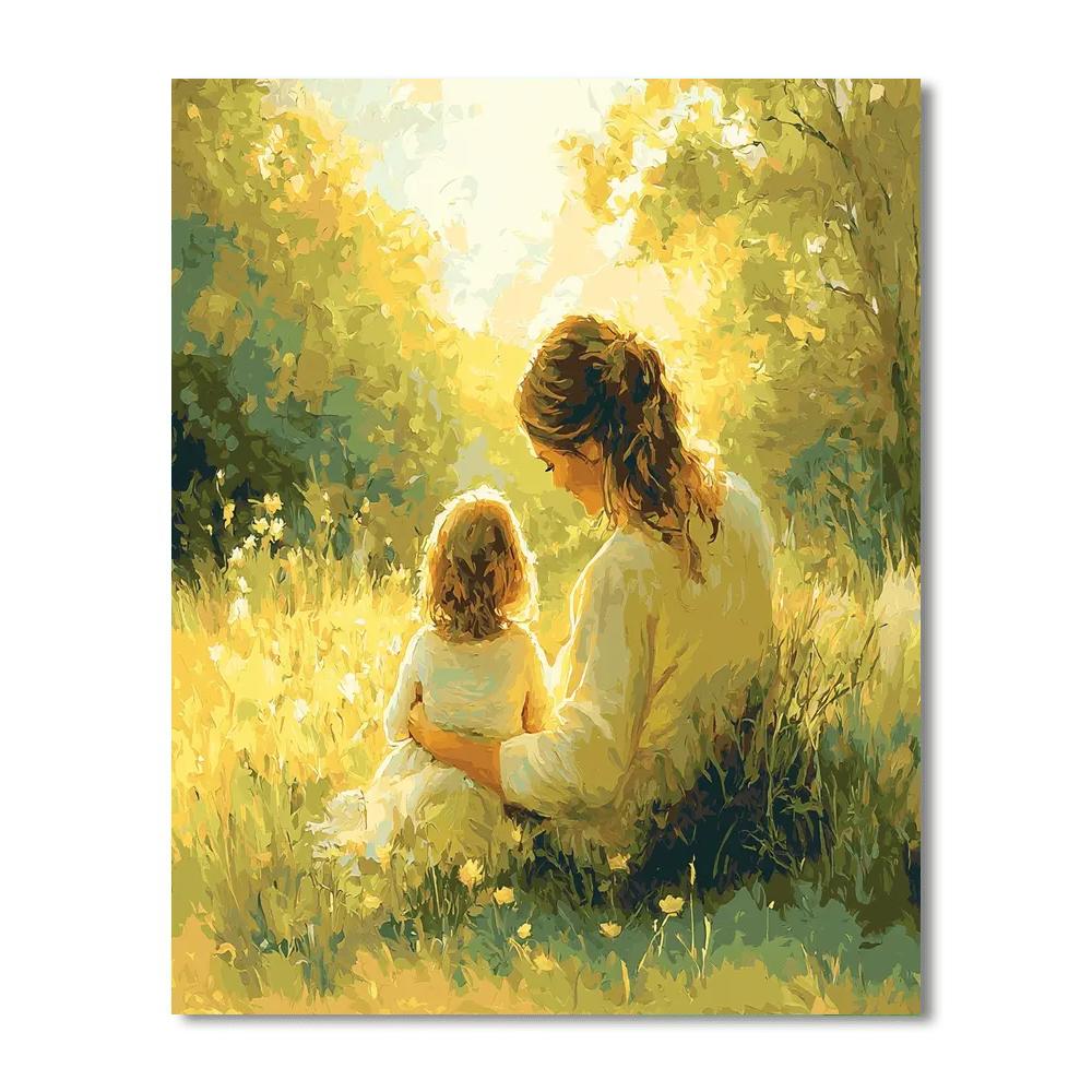 Tender Moments In Nature Paint By Color