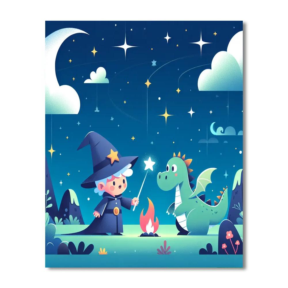 Mystical Realm Paint By Numbers Kits