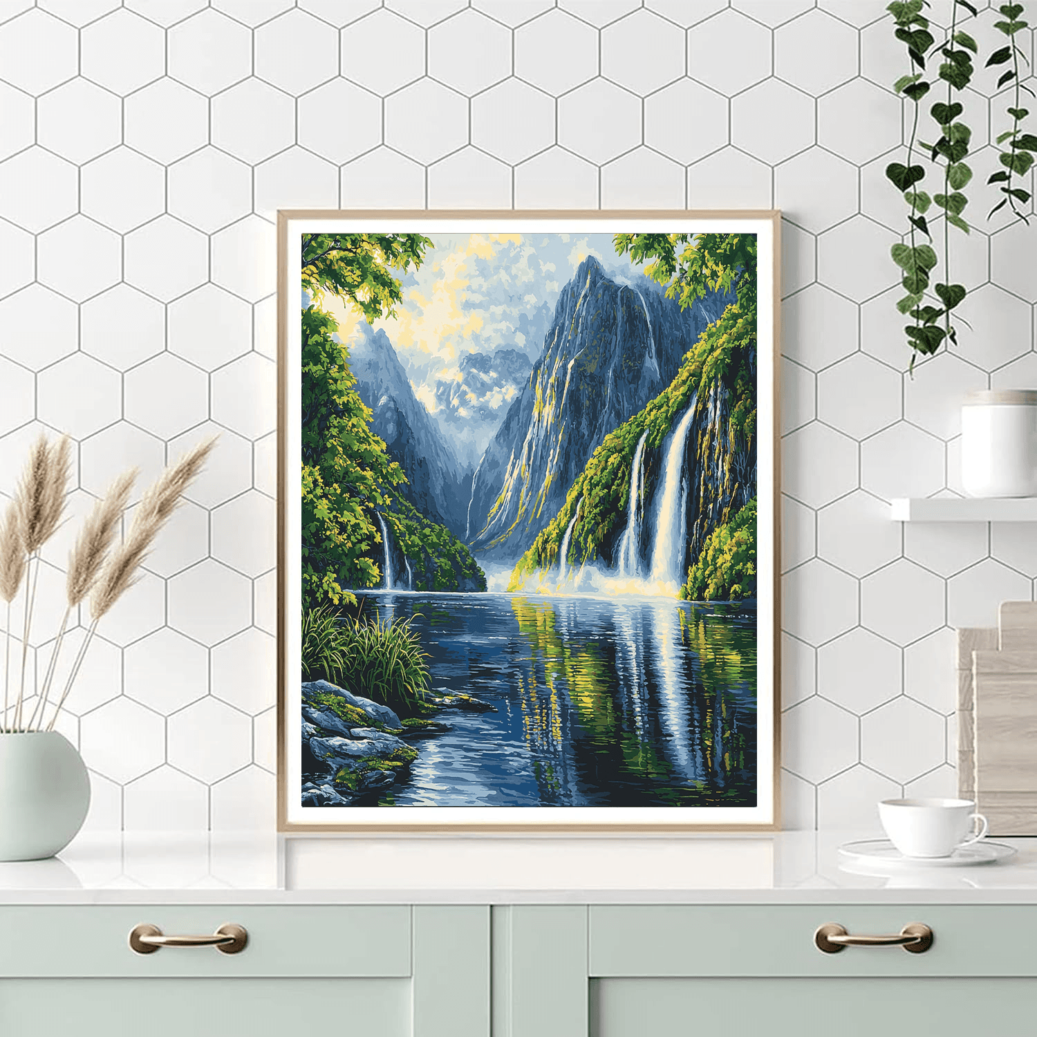 Milford Sound - Fiordland Paint By Numbers Kits