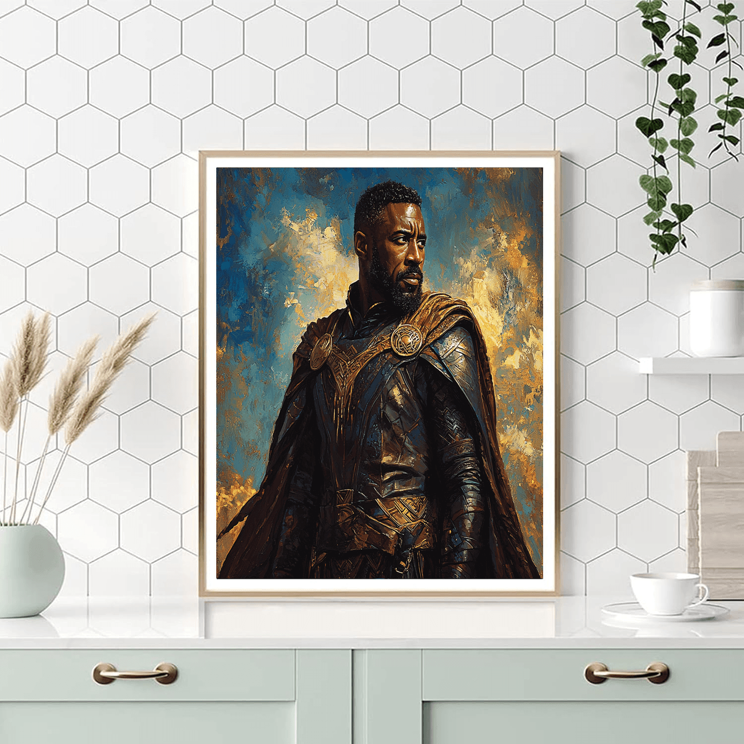Idris Elba: The Dynamic Force Of Stringer Bell Paint By Numbers Art
