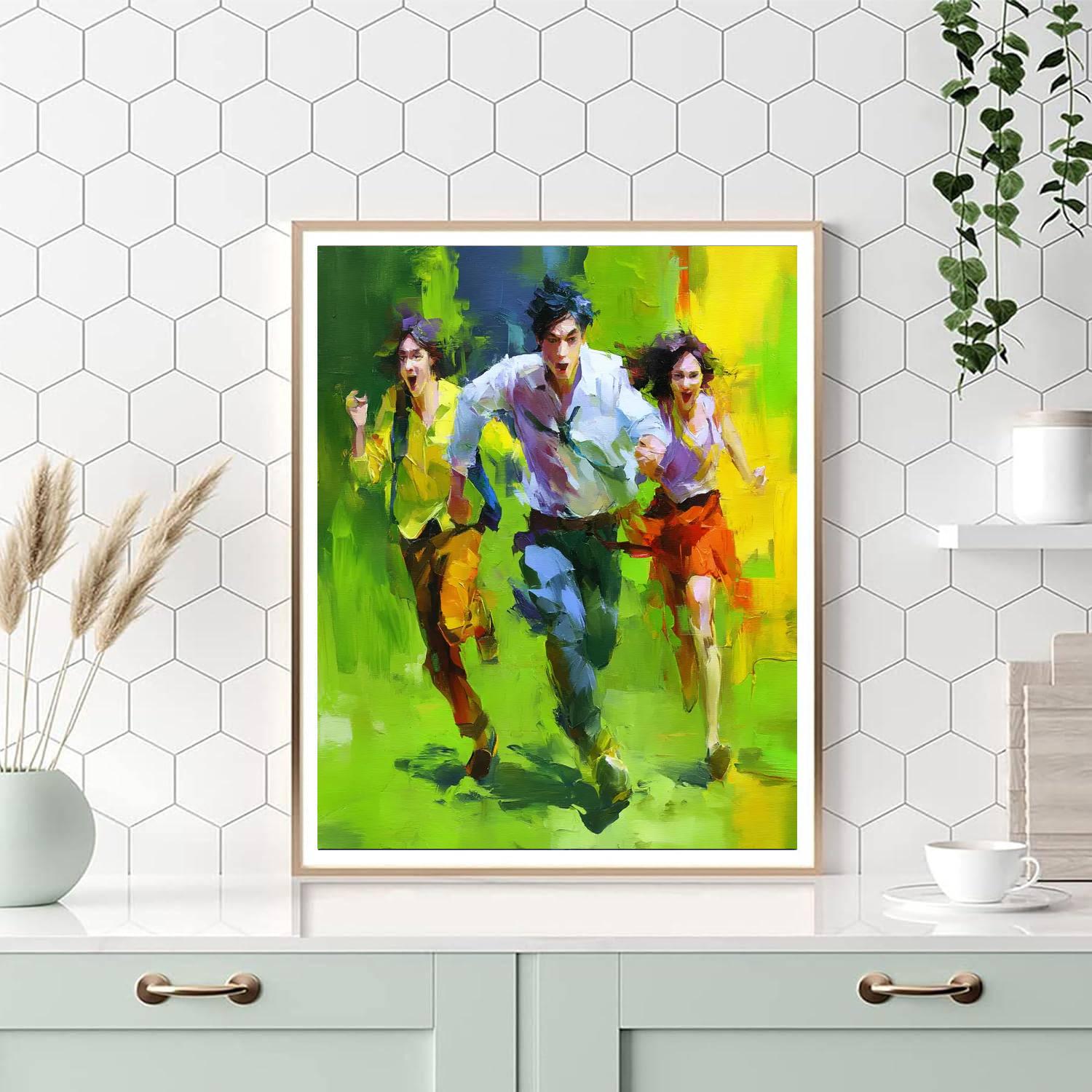 Playful Days Ahead DIY Paint By Numbers