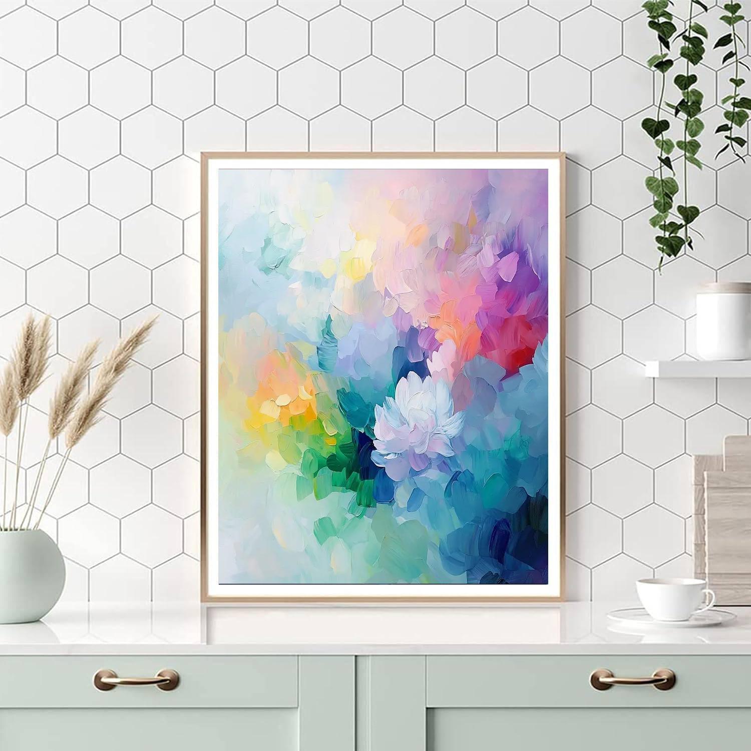 Paul Cézanne Inspired Infinite Blossom Flow  Paint By Color