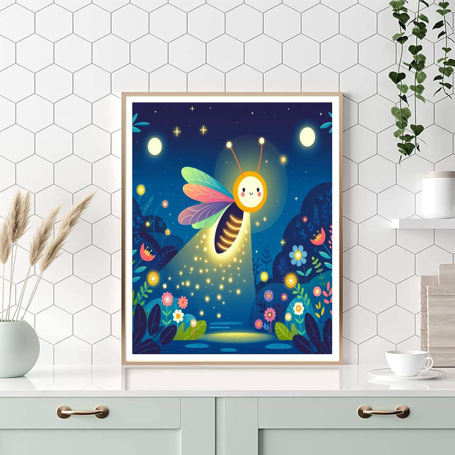 Fantastic Firefly Painting By Numbers Kit