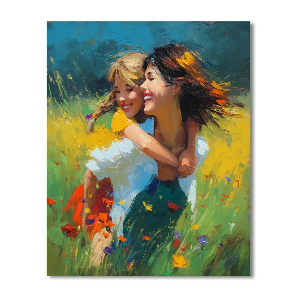 Hugs In The Sun Paint By Numbers Kits