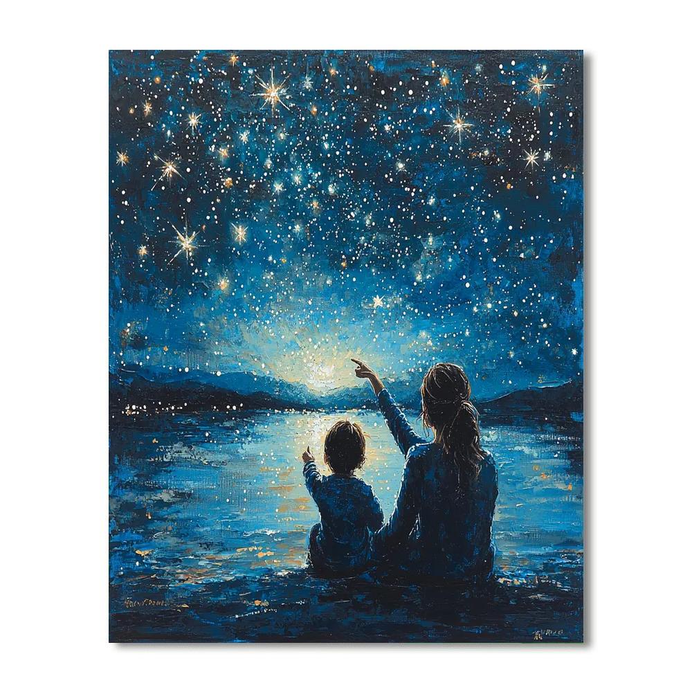 Mothers Hold The Stars Paint By Numbers