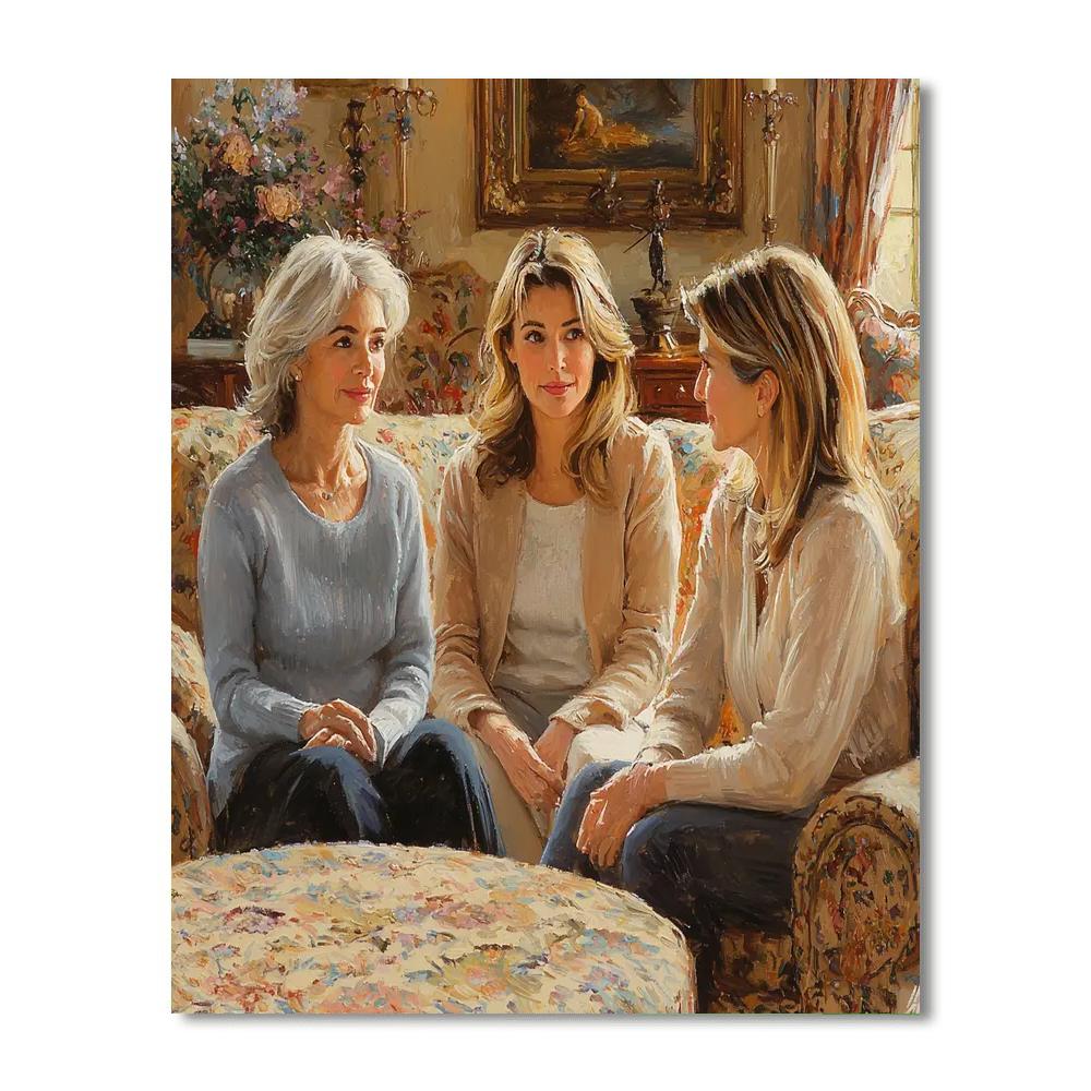 Cherished Memories Painting Number Kit
