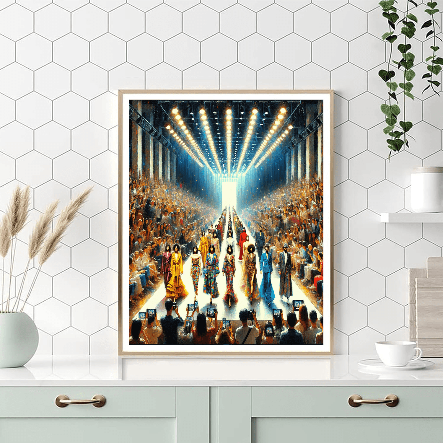 Kuala Lumpur Fashion Week DIY Paint By Numbers