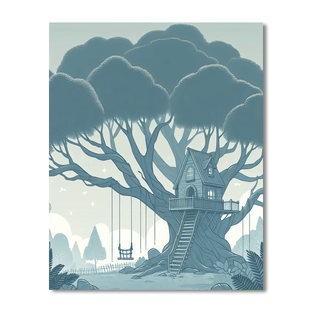 Nurturing Treehouse Retreat Paint By Numbers Kits