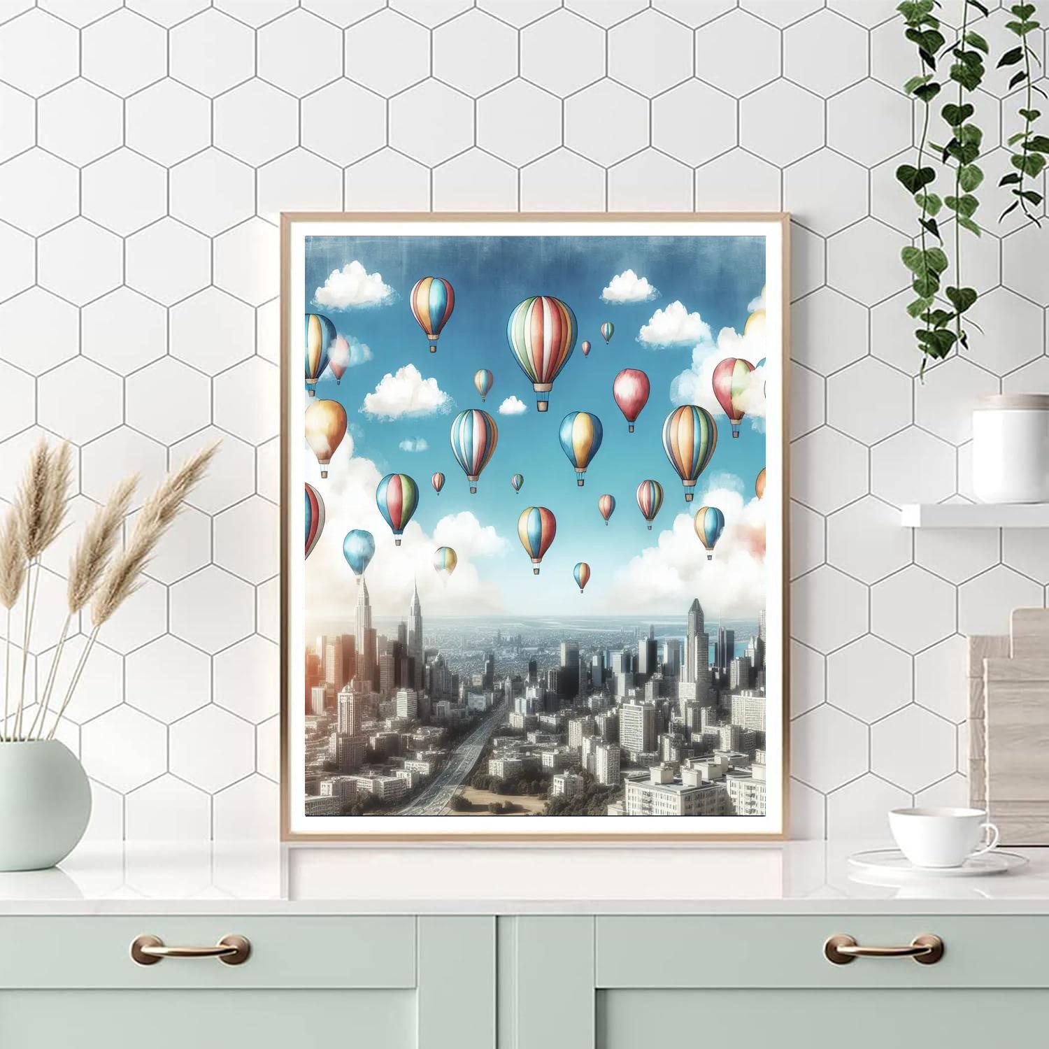 Whimsical Balloon Fiesta Paint By Color