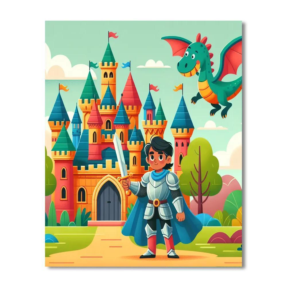 Epic Castle Adventures Paint By Numbers Kits