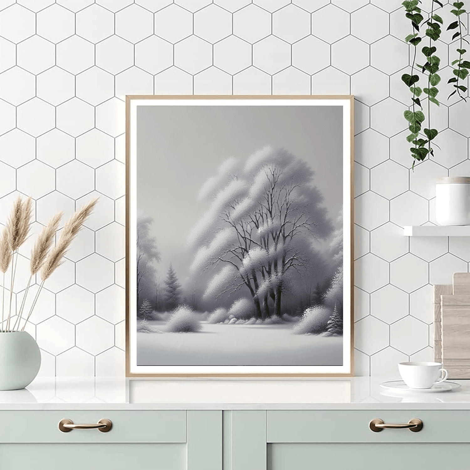 Winter Silence Painting By Numbers Kit