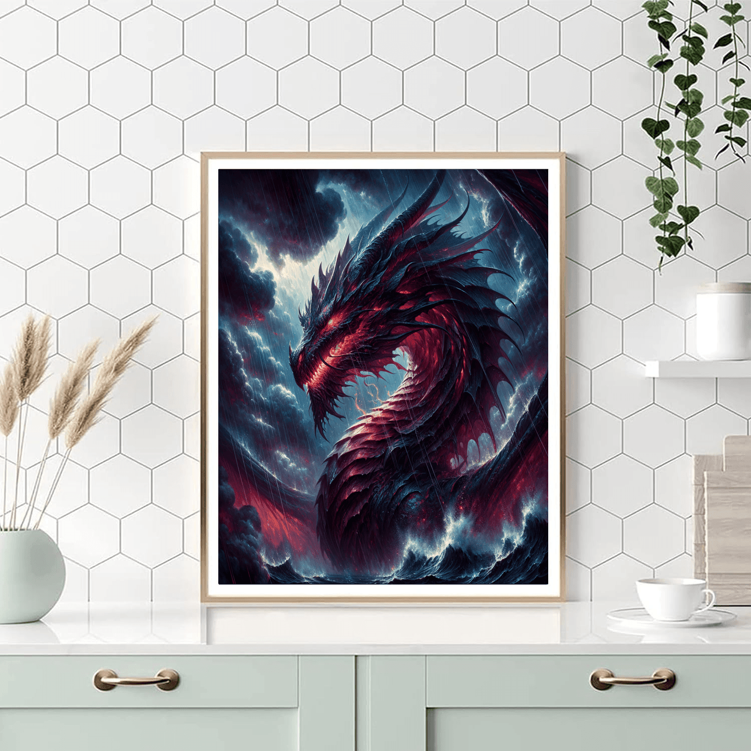 Dragon Mythos Paint By Number