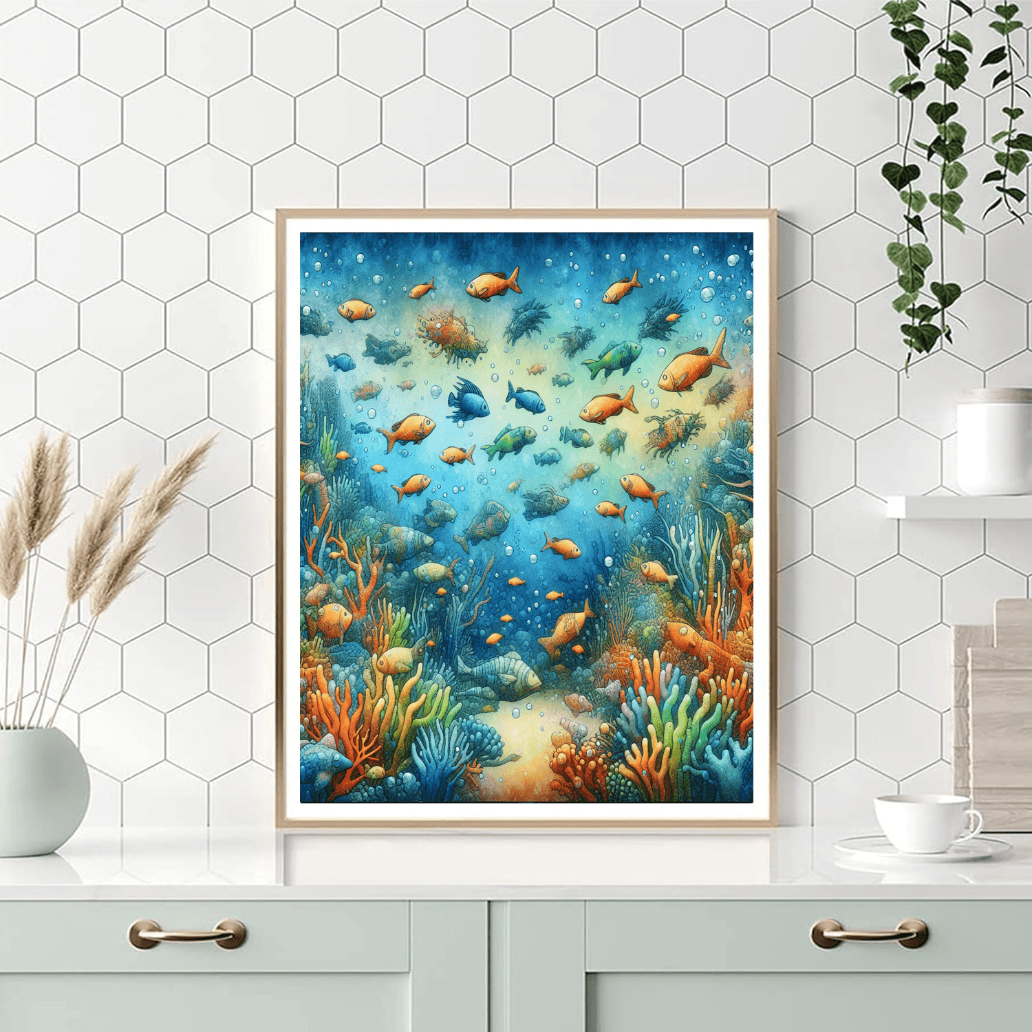 Mystical Underwater Adventure Paint By Numbers Kits