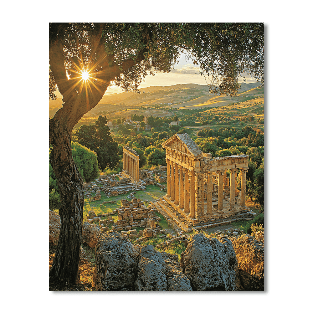 Valley Of The Temples Paint By Numbers