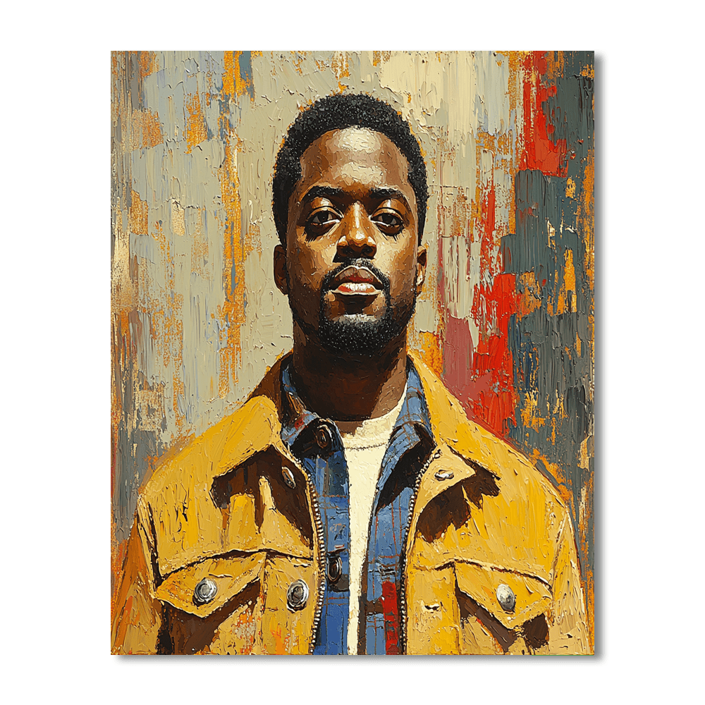 Daniel Kaluuya: The Poetic Voice Of Change Painting By Numbers Kit