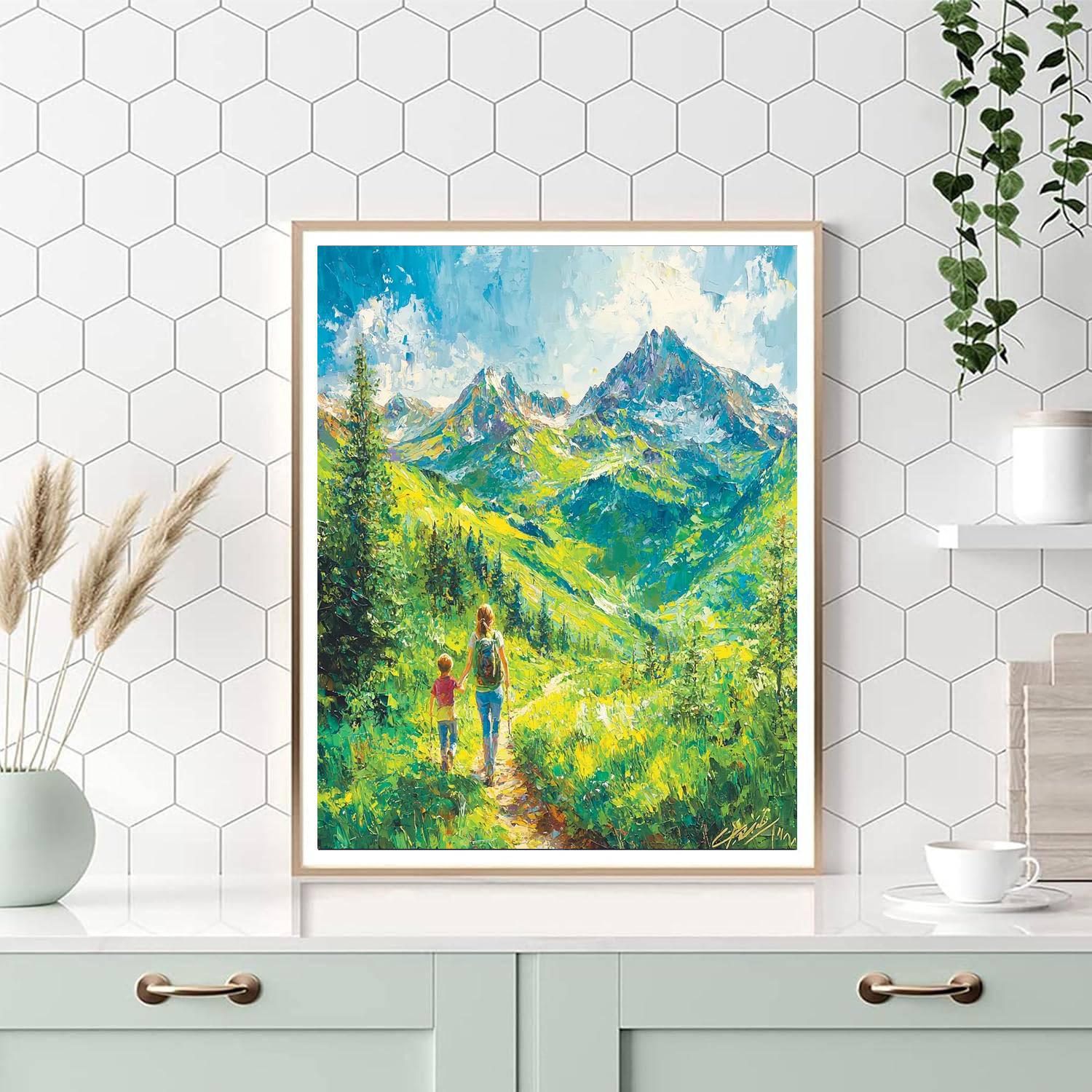 The Adventure Begins Paint By Numbers Kits