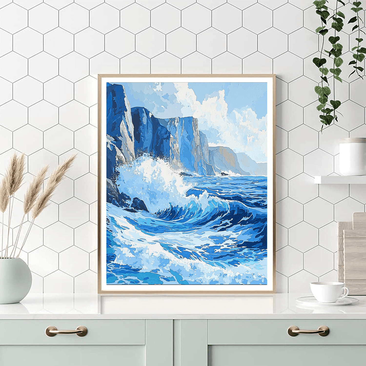 Winslow Homer Inspired Rhythm Of The Waves  Paint By Numbers Kits
