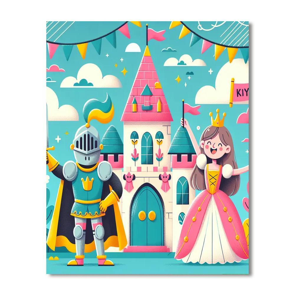 Royal Adventure Paint By Numbers Art