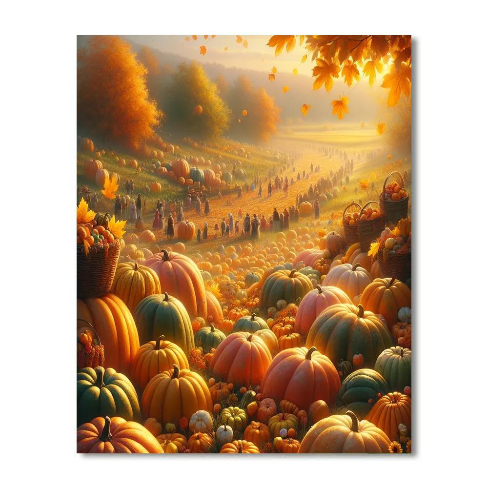 Harvest Festival Cheer Paint By Numbers Kits