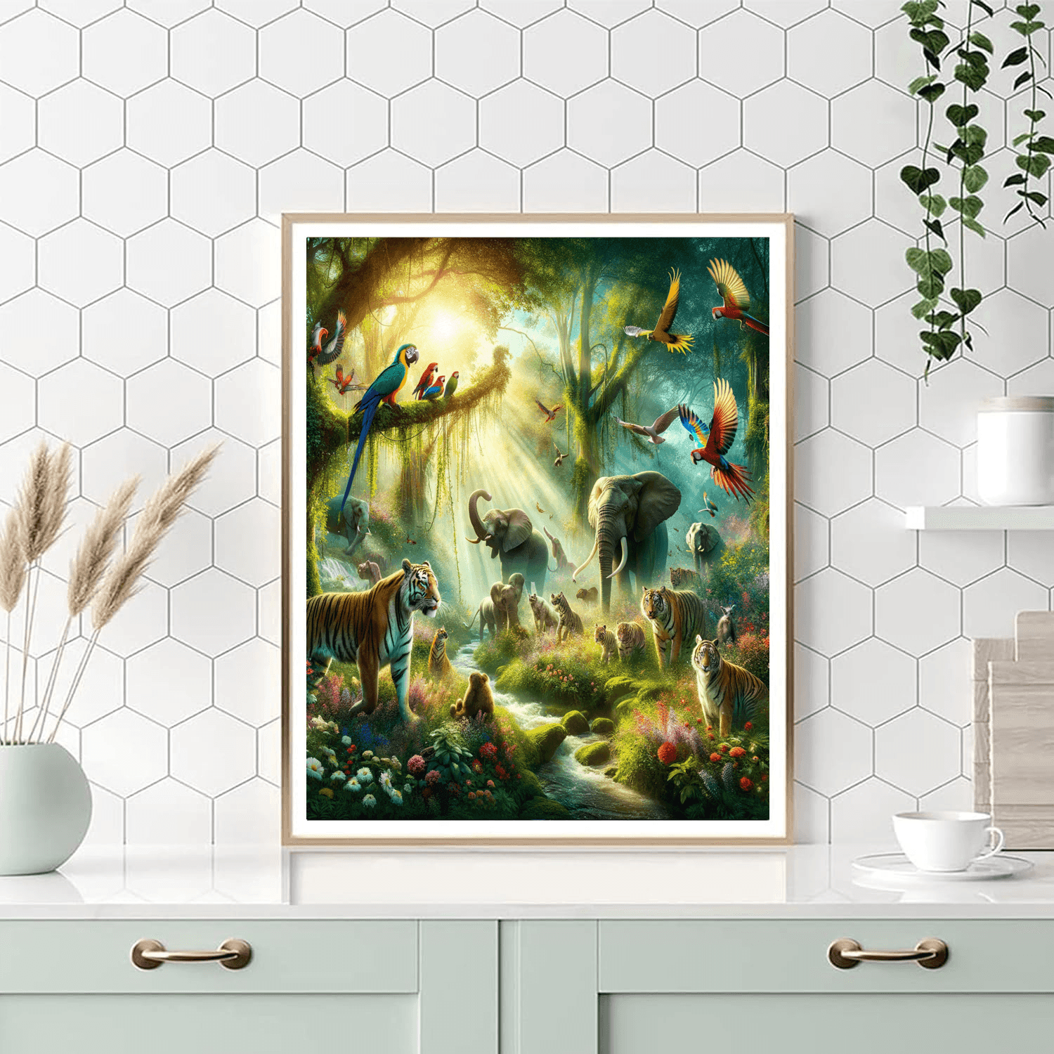 Vibrant Wildlife - DIY Painting By Numbers Kit