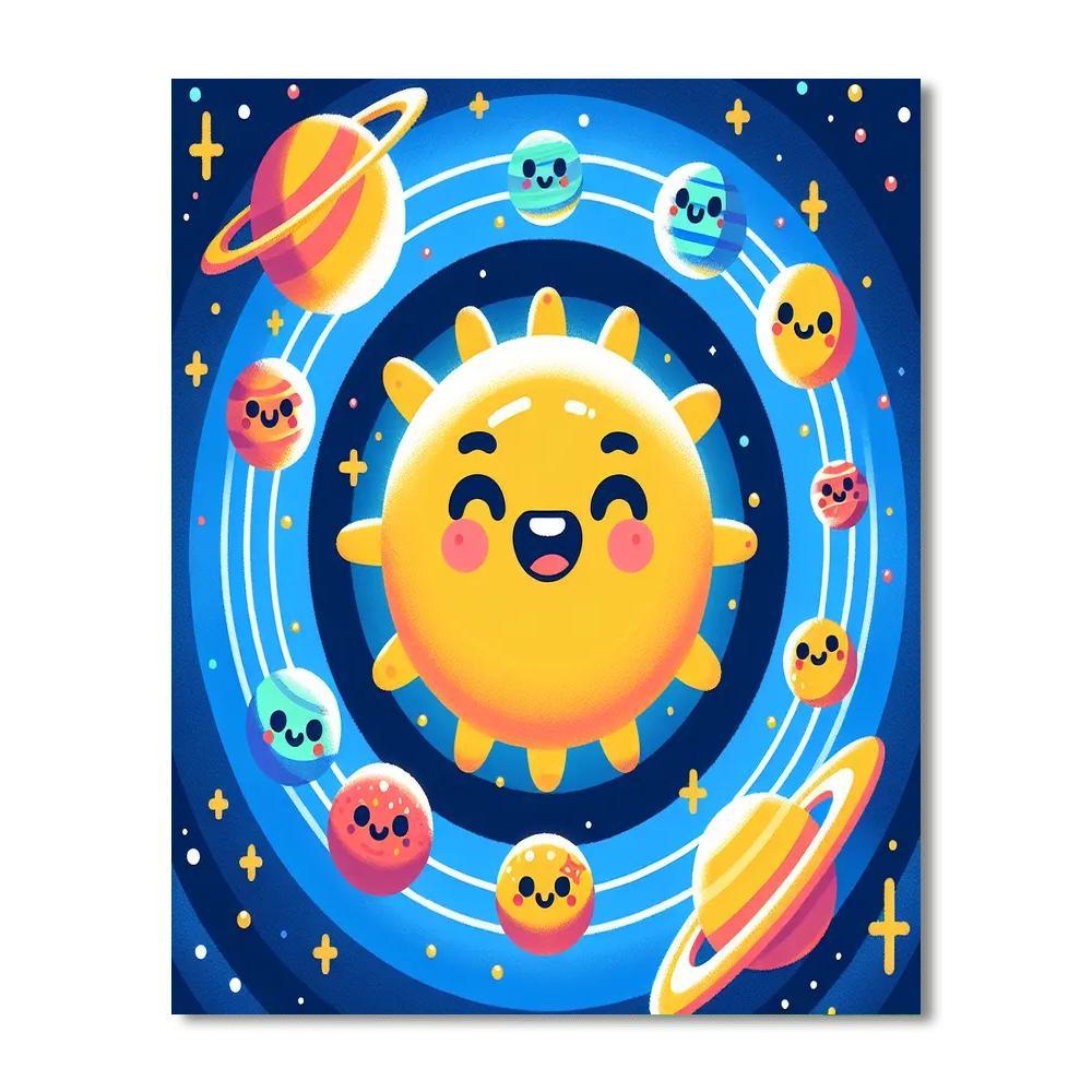 Galactic Galaxy Adventures Paint By Numbers Kits