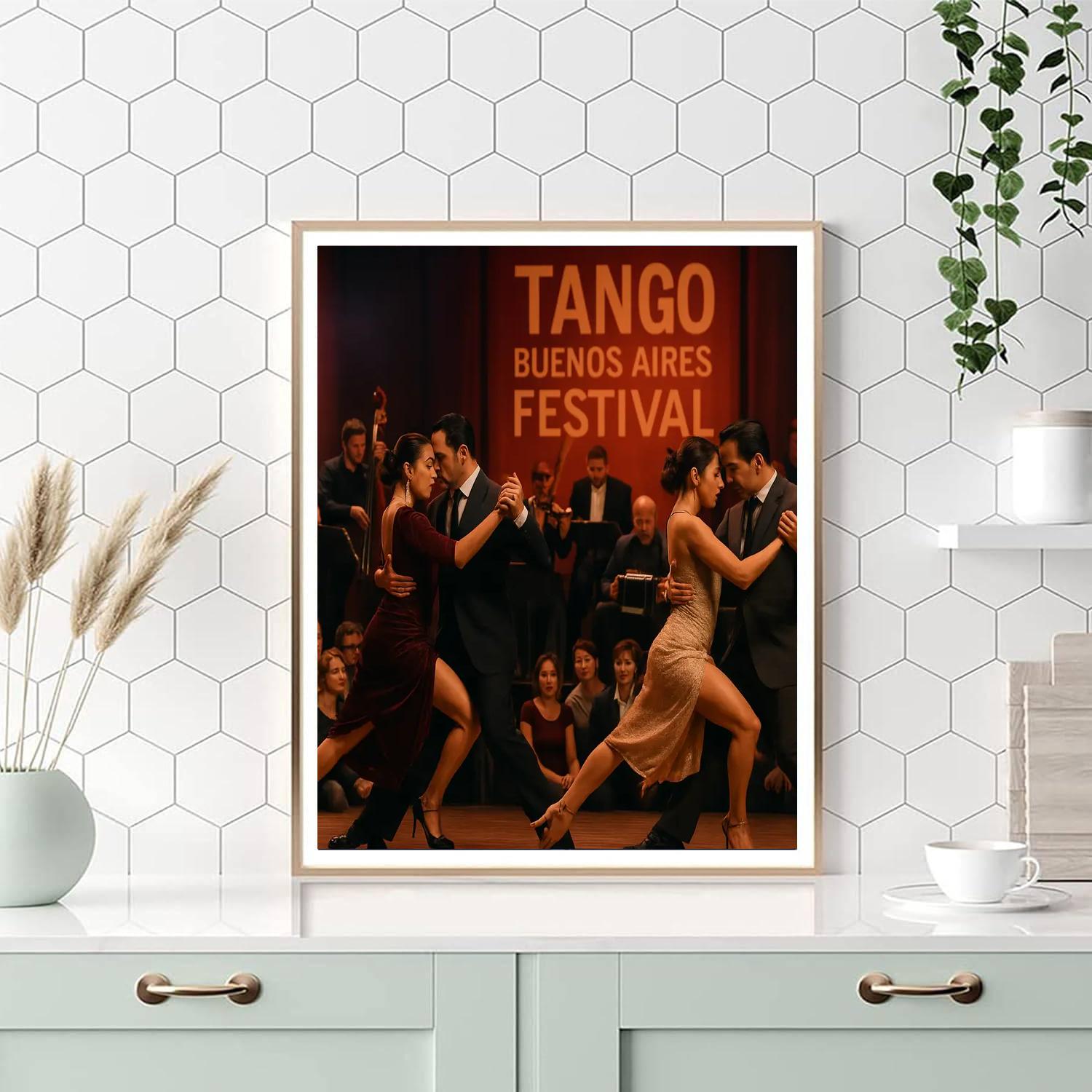 Tango Buenos Aires Festival Y Mundial - Argentina DIY Paint By Numbers