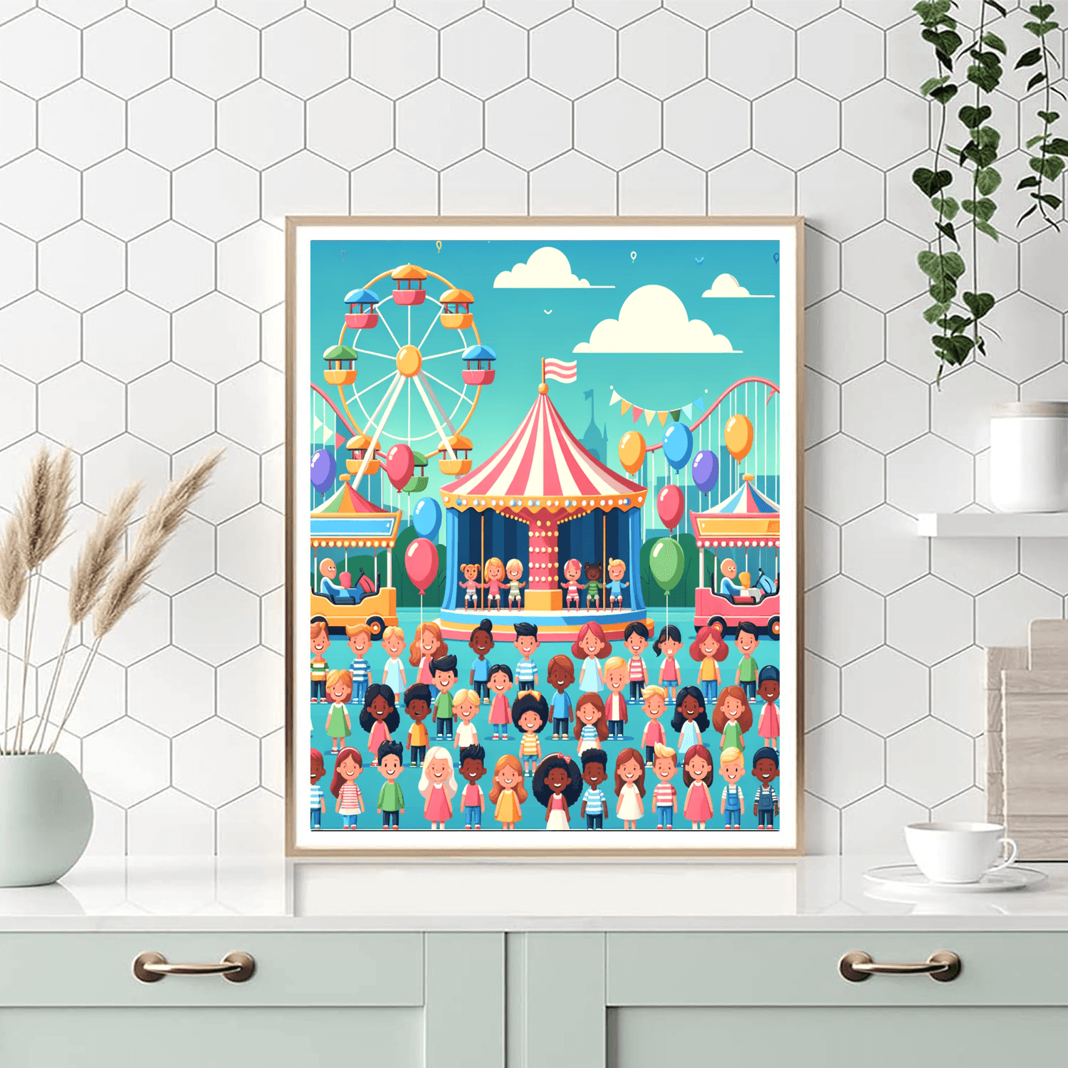 Fun At The Fair Paint By Color