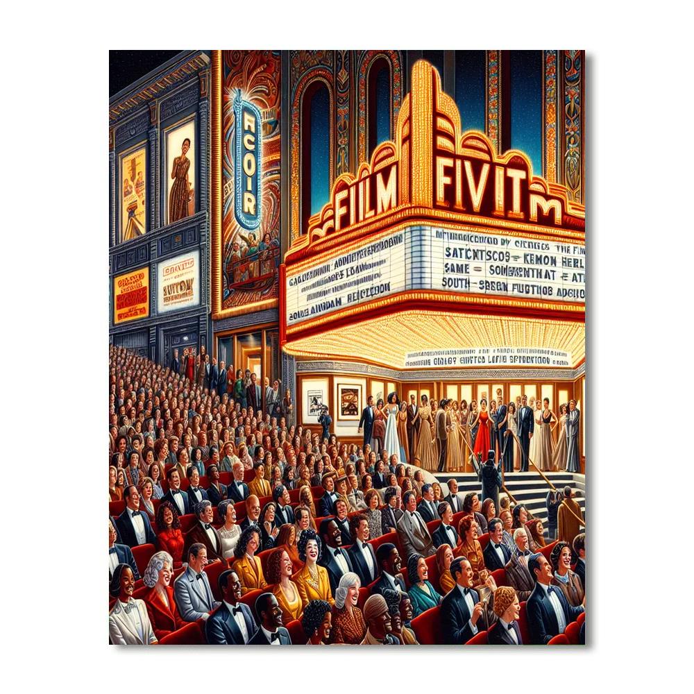 San Francisco International Film Festival - Usa DIY Paint By Numbers