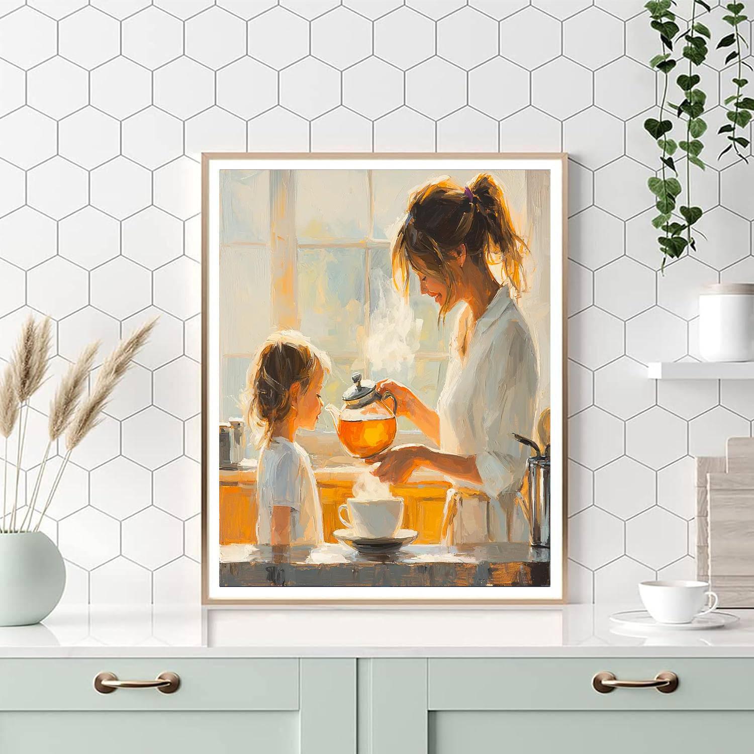 Morning Tea Ritual Paint By Numbers Kits