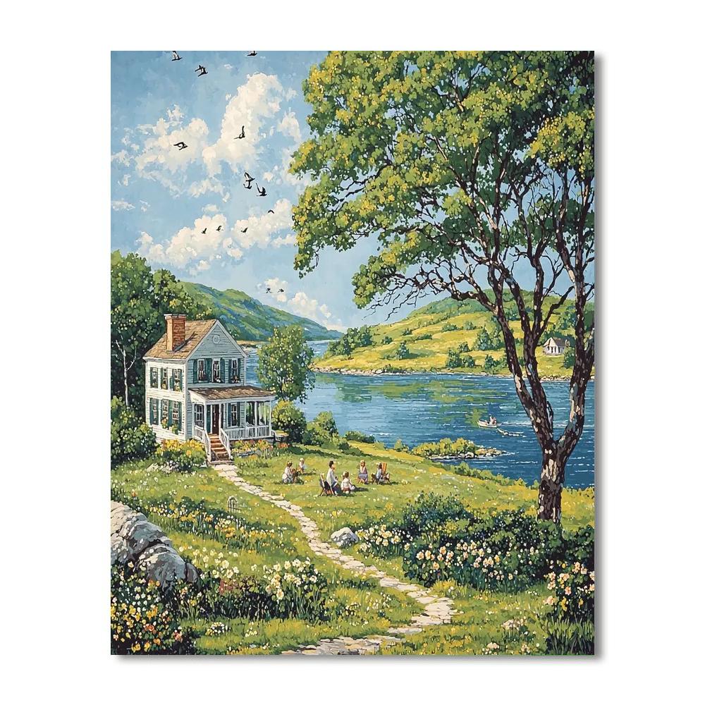 Family Adventures DIY Paint By Numbers