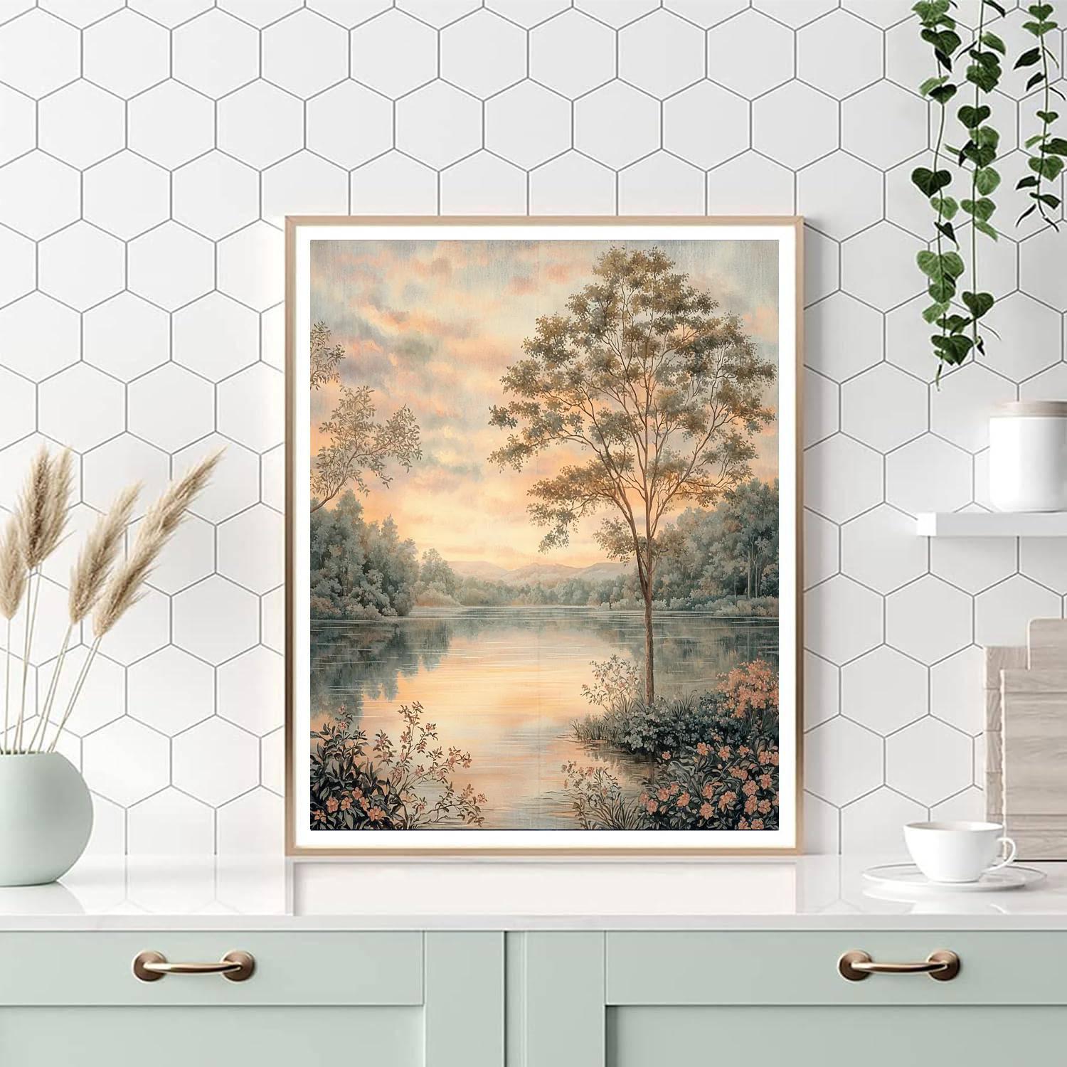 Caravaggio Inspired Solitude In Color  Painting By Numbers Kit