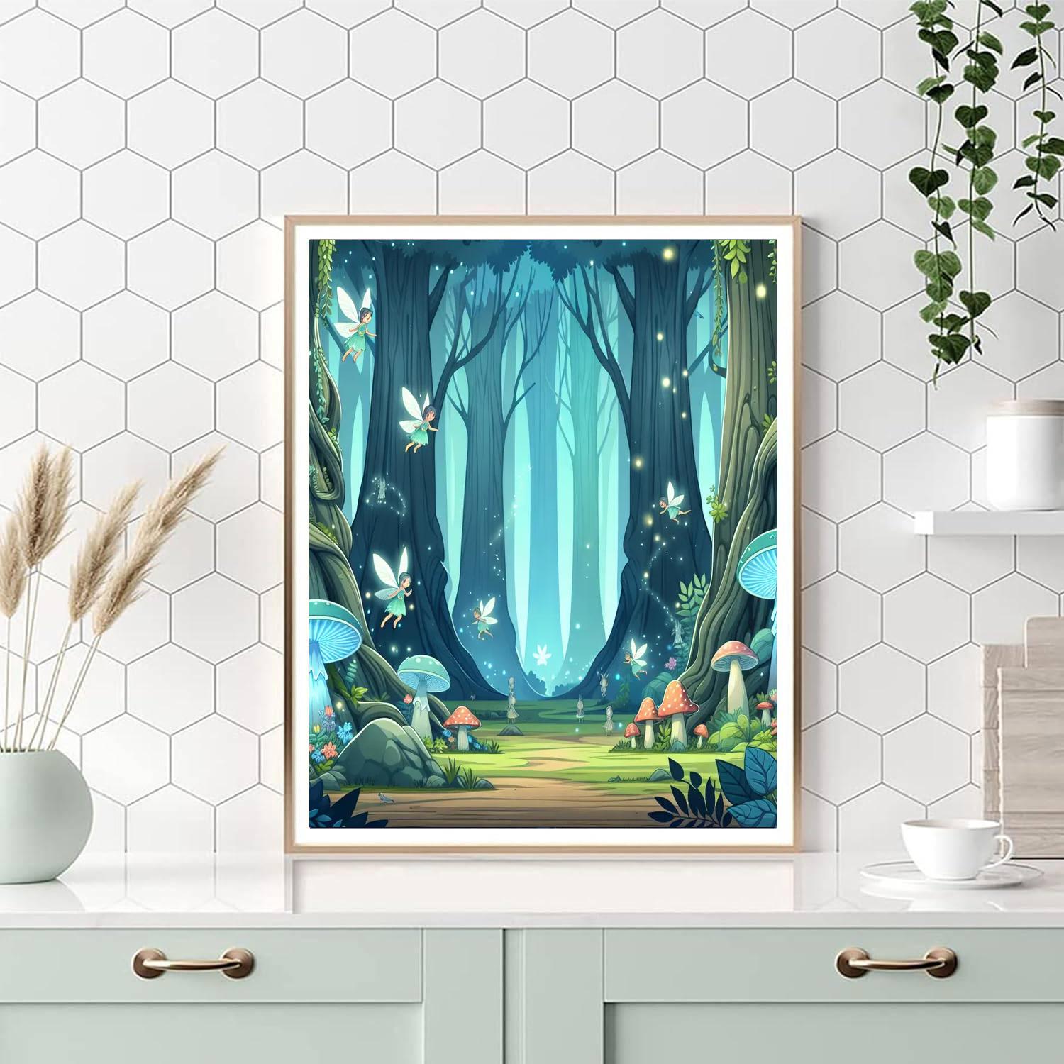 Hidden Hallow Paint By Numbers Art