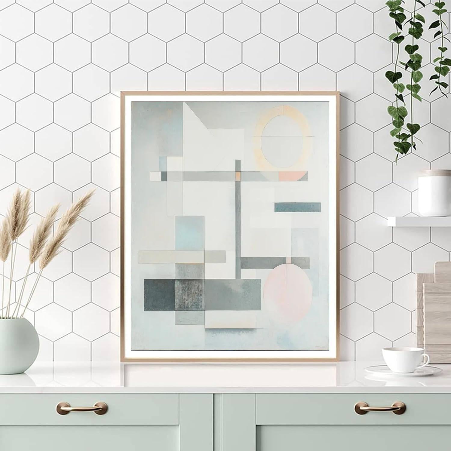 Kazimir Malevich Inspired Essence Of Simplicity  Numbered Painting Kits