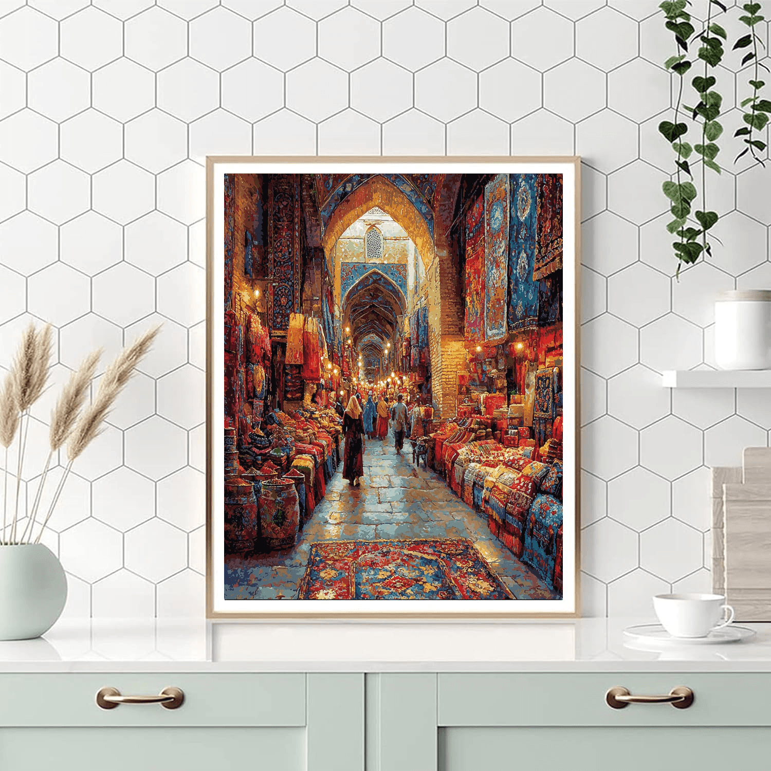 Nasir Al-mulk Market Paint By Numbers Kits