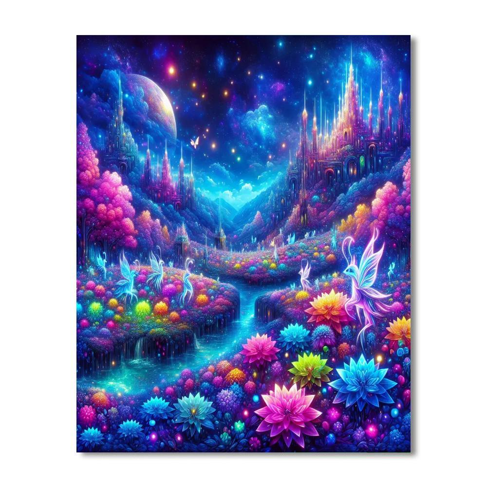 Fantasy Dreamland Numbered Painting Kits