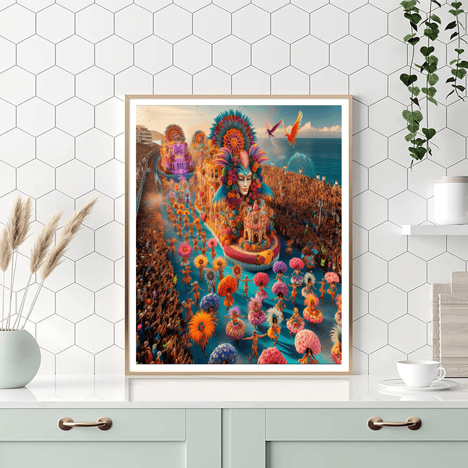 Carnival Of Nice - Nice, France Paint By Numbers