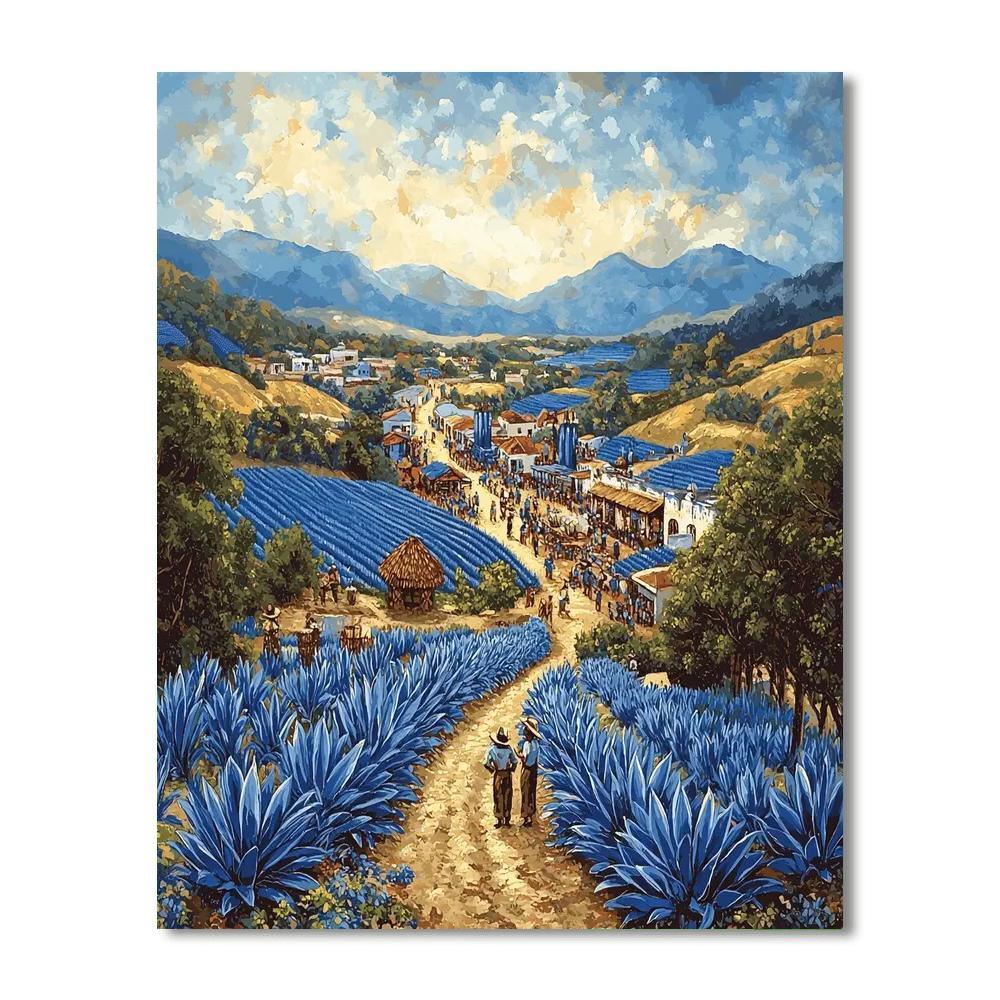 Tequila Trail - Jalisco Paint By Numbers