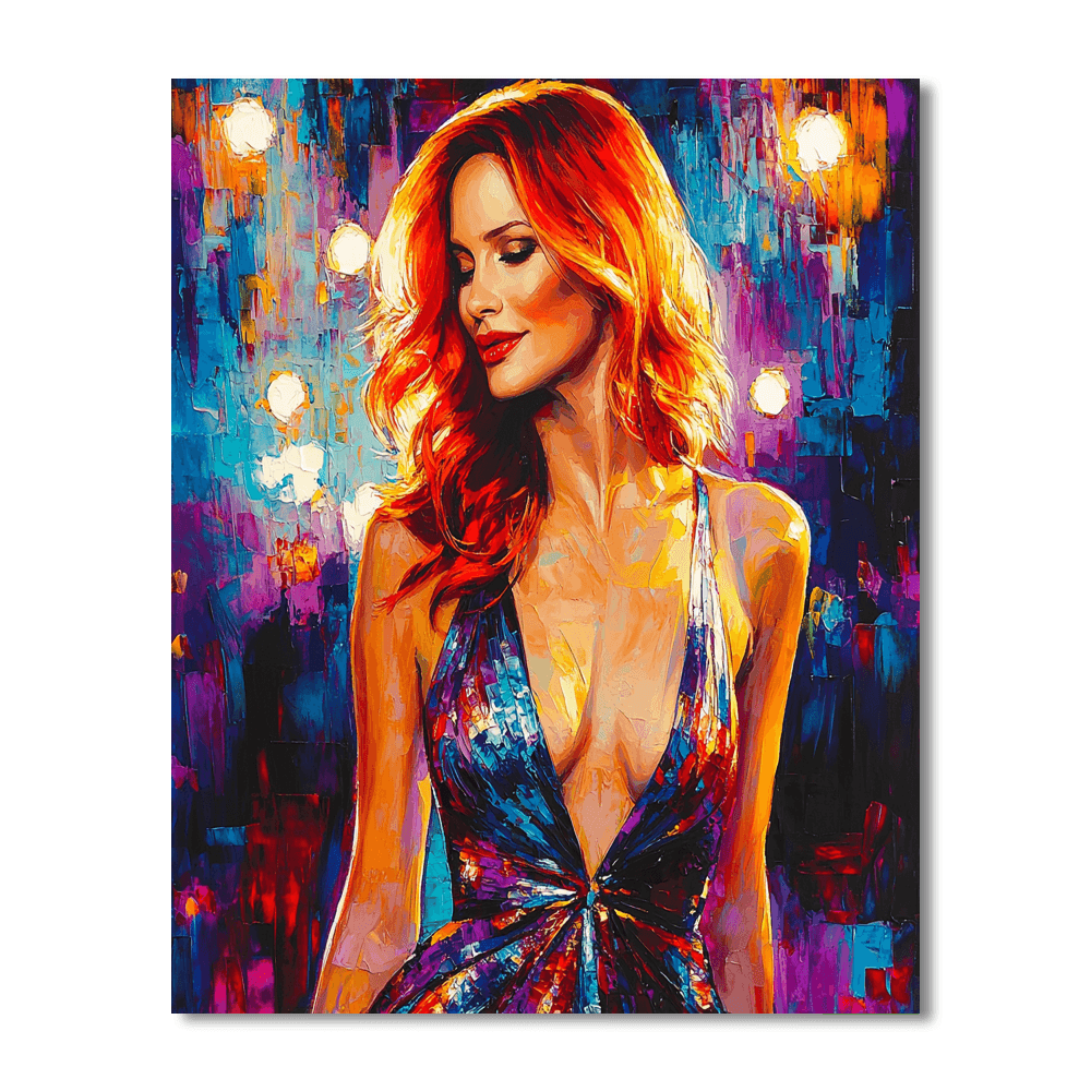 Jessica Chastain: The Light In The Darkness Paint By Numbers Kits